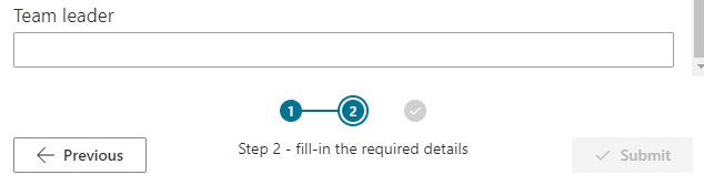 Enterprise Metadata in the New Group Order Form - Team