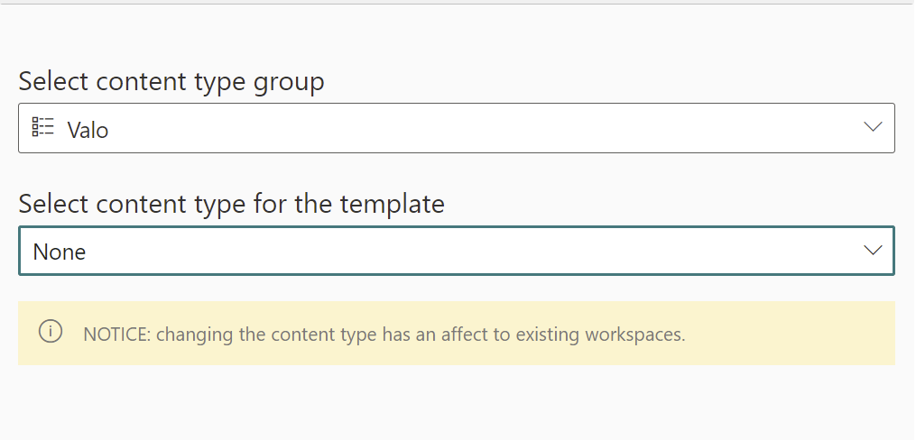 Admin UI metadata